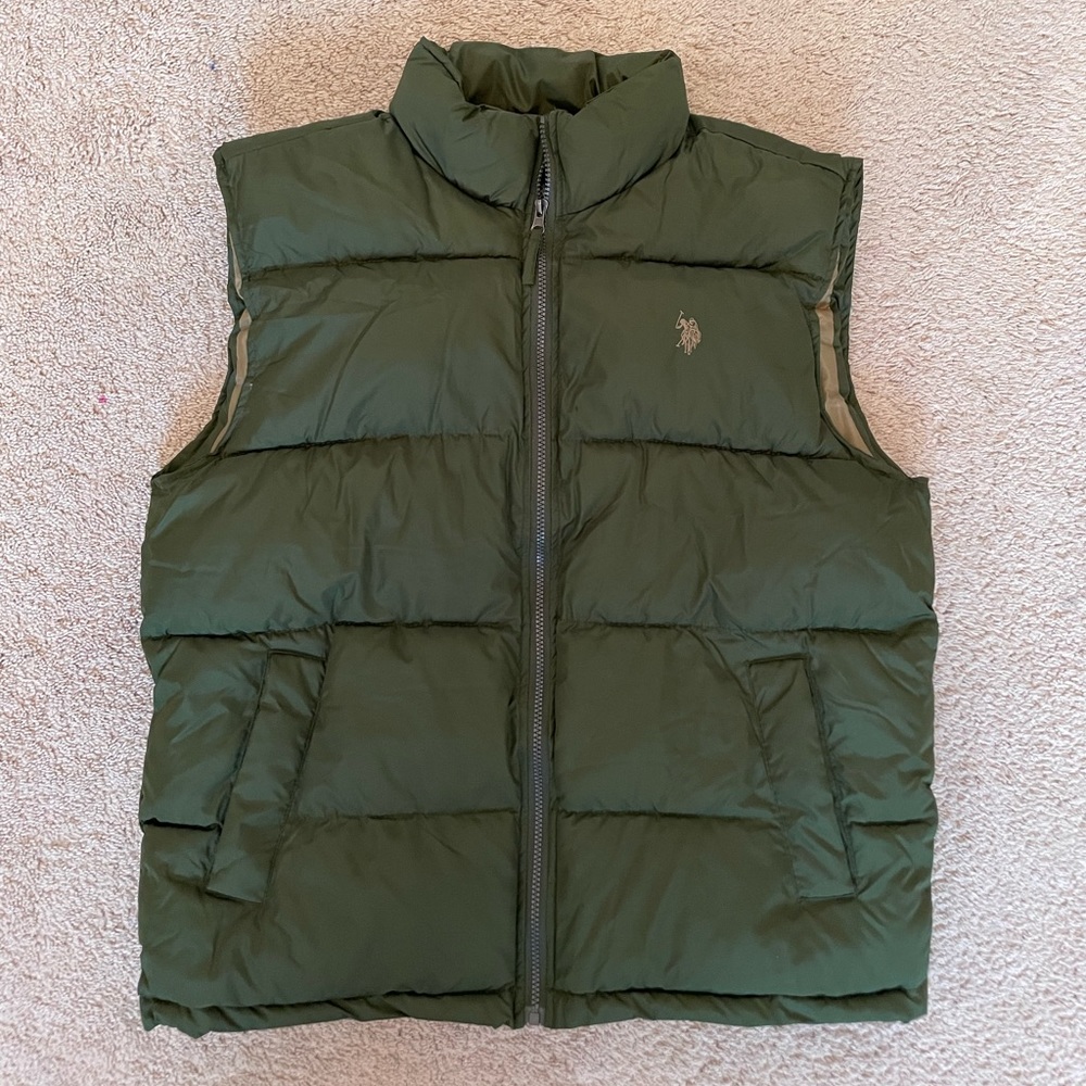 Polo puffer vest